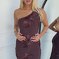 MATILDA MAXI DRESS - CHOCOLATE