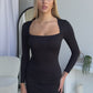 THOMAS MIDI DRESS - BLACK