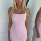 LEWIS MIDI DRESS - PINK