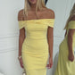 LIORA MAXI DRESS - YELLOW