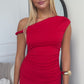 ARLO DRESS - RED