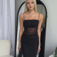 ZARA MAXI DRESS - BLACK