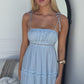 DELILAH MAXI DRESS - BABY BLUE