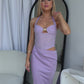 ZOIA MAXI DRESS - LILAC
