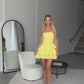 DRAKO MINI DRESS - LEMON