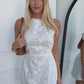 SERINI MINI DRESS - WHITE