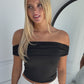 CLEO TOP - BLACK