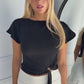 NOIR TOP - BLACK