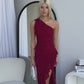 LORRAINE MAXI DRESS - WINE