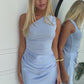 ALLERA MAXI DRESS - BABY BLUE
