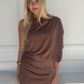 NOIR MAXI DRESS - MOCHA