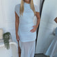MONA MAXI DRESS - BABY BLUE