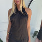 AYLA MINI DRESS - BLACK