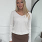 SASHA KNIT - WHITE