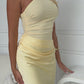ALLERA MAXI DRESS - LEMON