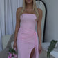 SKYLAH MAXI DRESS - BABY PINK