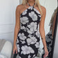 ANDREA MAXI DRESS - FLORAL BLACK