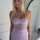 JENISA MAXI DRESS - LILAC