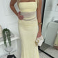 DEMPE MAXI DRESS - LEMON