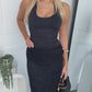 KLARA MAXI DRESS - BLACK