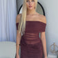 SIERRA MAXI DRESS - CHOCOLATE