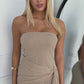 SKYLAH MAXI DRESS - MOCHA