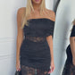 LILLIA MAXI DRESS - BLACK