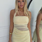 GABBIE MINI DRESS - YELLOW