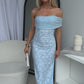 RANNI MAXI DRESS - BABY BLUE