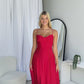 MALAYA MAXI DRESS - RED