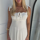MACEY MAXI DRESS - WHITE