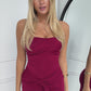 PEARL MAXI DRESS - WINE