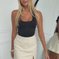 BRIELLE SKIRT - BEIGE