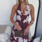 SOPHIE MAXI DRESS - CHOCOLATE FLORAL