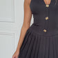 RUBY MINI DRESS - BLACK