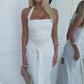 ELSI LACE MAXI DRESS - WHITE
