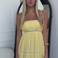 DELILAH MAXI DRESS - LEMON