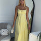 REMI MAXI DRESS - LEMON
