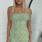 ELODIE MAXI DRESS - SAGE