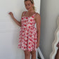 SENYA DRESS - RED PRINT