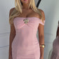 MARIBEL LACE MAXI - BABY PINK