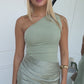 ALLERA MAXI DRESS - SAGE