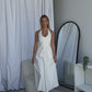 MIELLA HALTER MAXI - WHITE