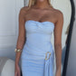 TATUM MAXI DRESS - BABY BLUE