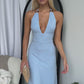HAYMAN MAXI DRESS - BABY BLUE